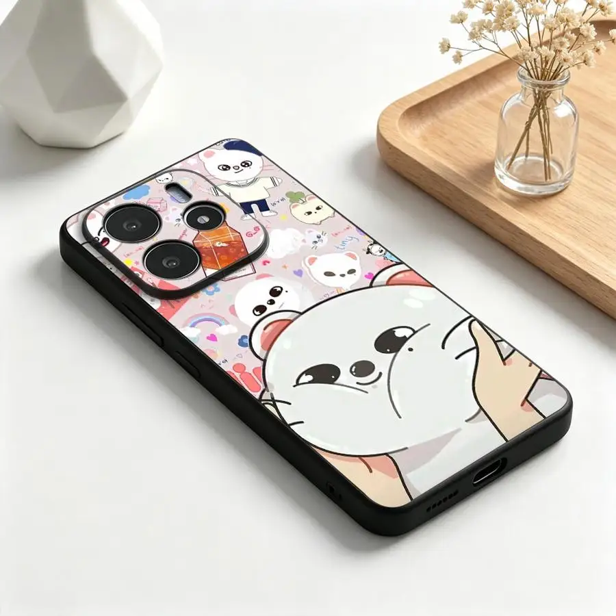 Чехол S-Strays Ferret Cartoon для Xiaomi Redmi Note 15 Pro Plus Note 14 13 12 A15 10 K40 A60 8 9 11 A1 A2 A3 A5 A7