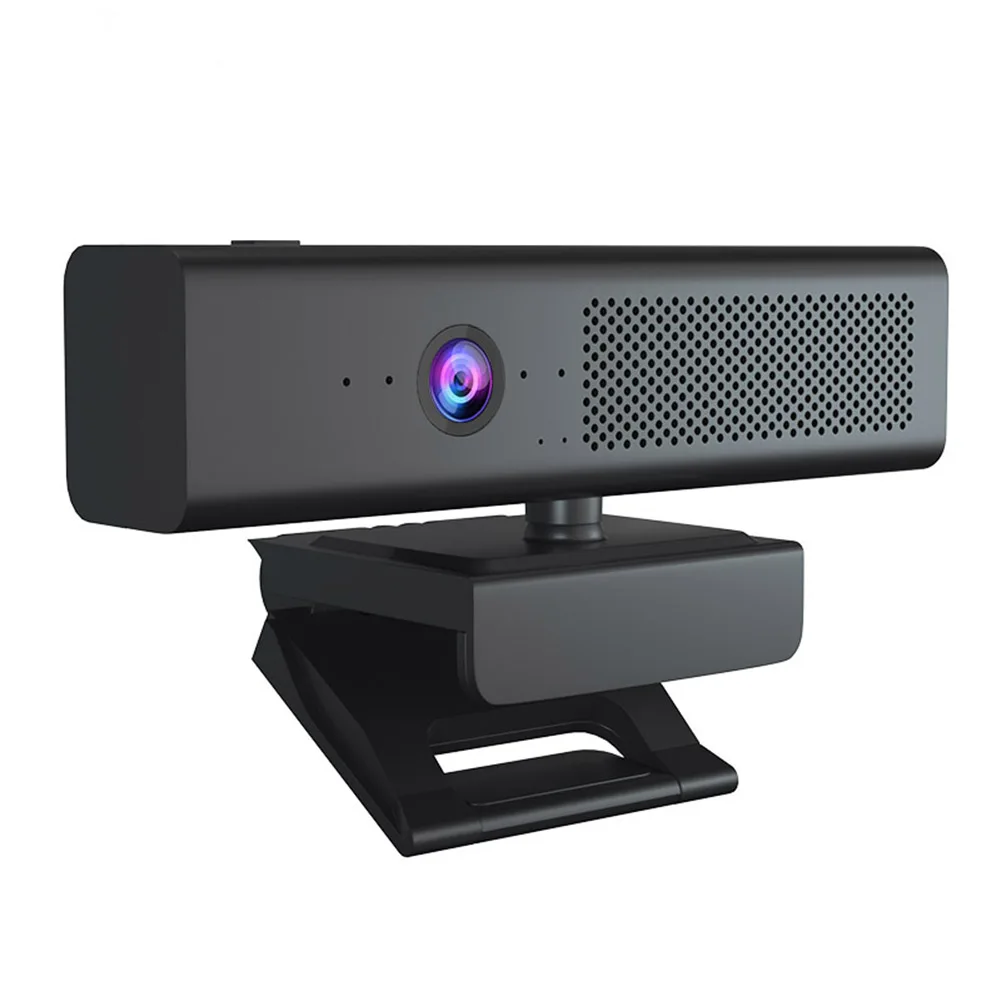 1080P FHD Web Camera with Speaker Microphone 30fps Conference Computer Webcam Noise Cancelling Computer Webcam for Video Calling