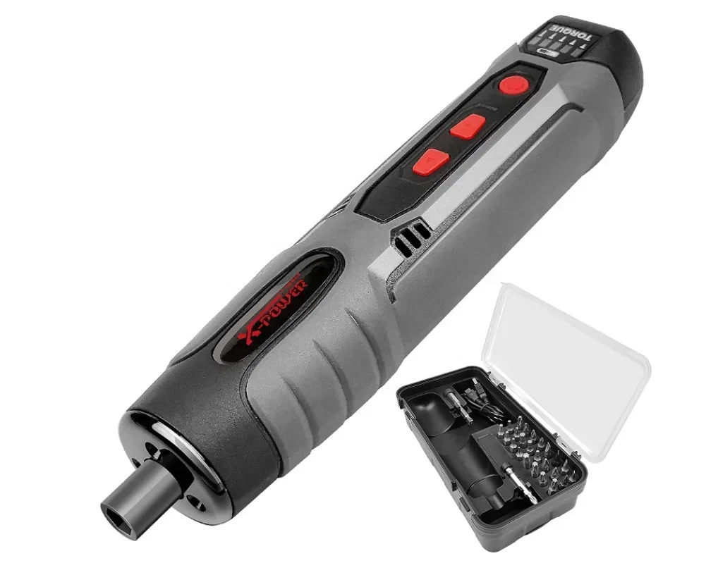 X-POWER KCS217-P26B 3.6V lithium battery Cordless Screwdriver electric powerful tools auto and manual use USB charging