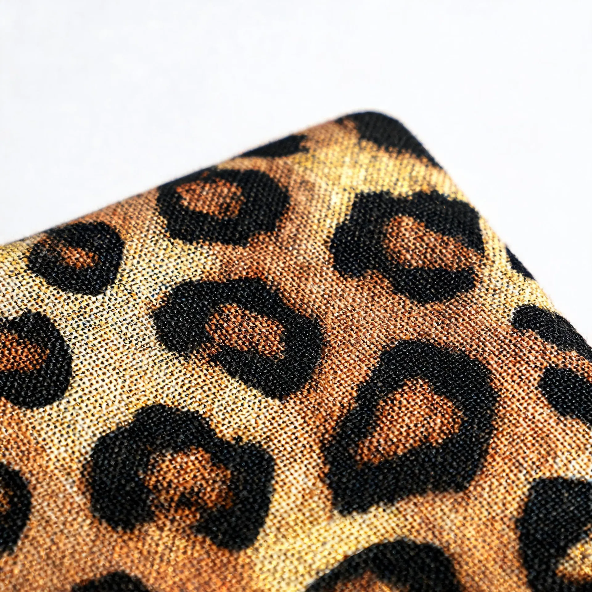 Women High Waist Leopard Print Sheer Pantyhose Stretchy Transparent Tights Fashion Mesh Stockings