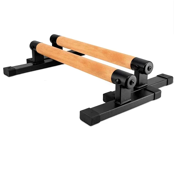 Push-up Stand Wood Pushup Bars Wooden Parallettes Push Up Handle Stands parallel bar Grip for Men