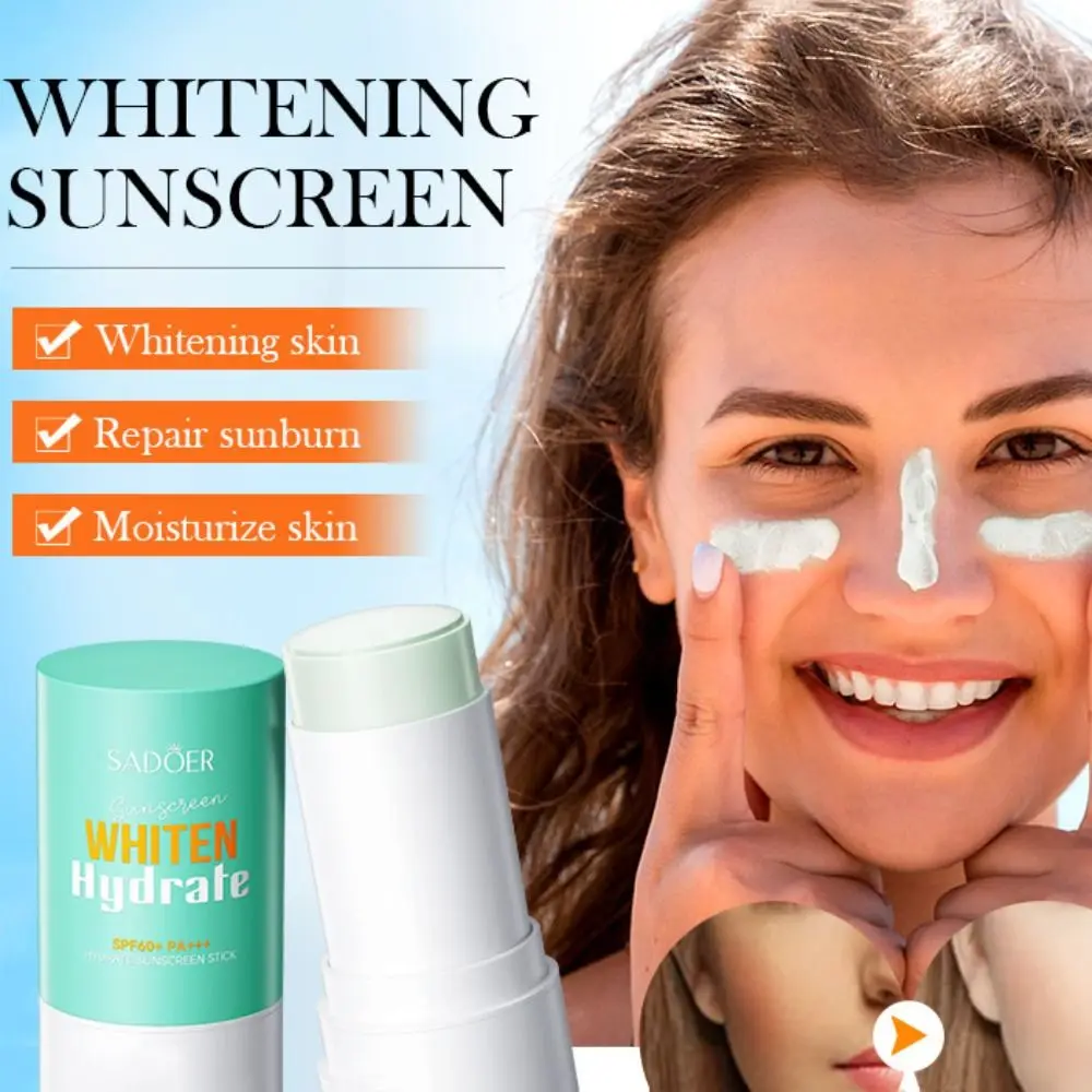 

Whitening Formula SADOER Sunscreen Stick Moisturizing Formula Anti UV Protection Moisturizing Sunscreen SPF Stick Form