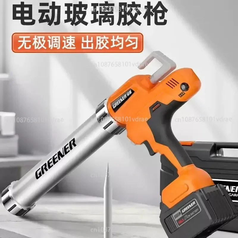 Fully Automatic Caulking Gun for Both Soft and Hard Sealants – Rechargeable Caulking Gun for Window and Door Joints