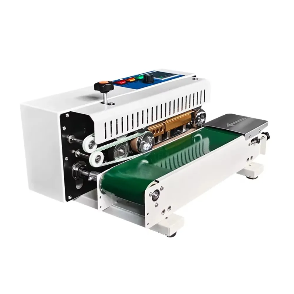KFR-900M Sealing Machine,Fully Automatic Film Sealing Machine, High Temperature Food Plastic Bag Sealing Machine