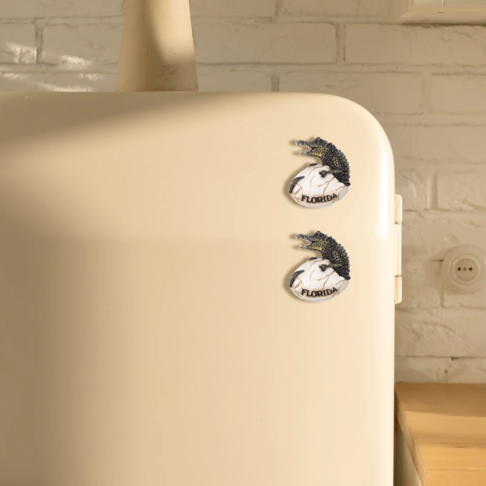 

Animals Refrigerator Magnet Resin Cartoon Design Decor Creative Fridge Accessory Decorative Magnet for Refrigerator