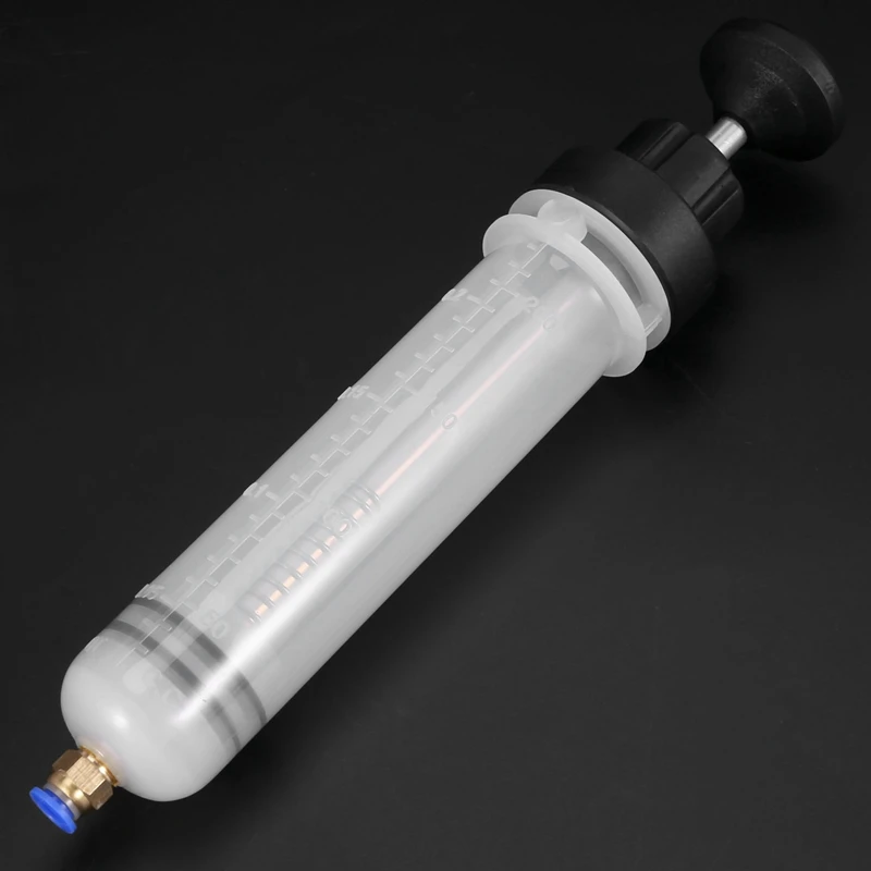 1Pcs 200Cc Fluid Extractor, Fluid Syringe Pump Manual Suction Vacuum Fuel Car Transfer