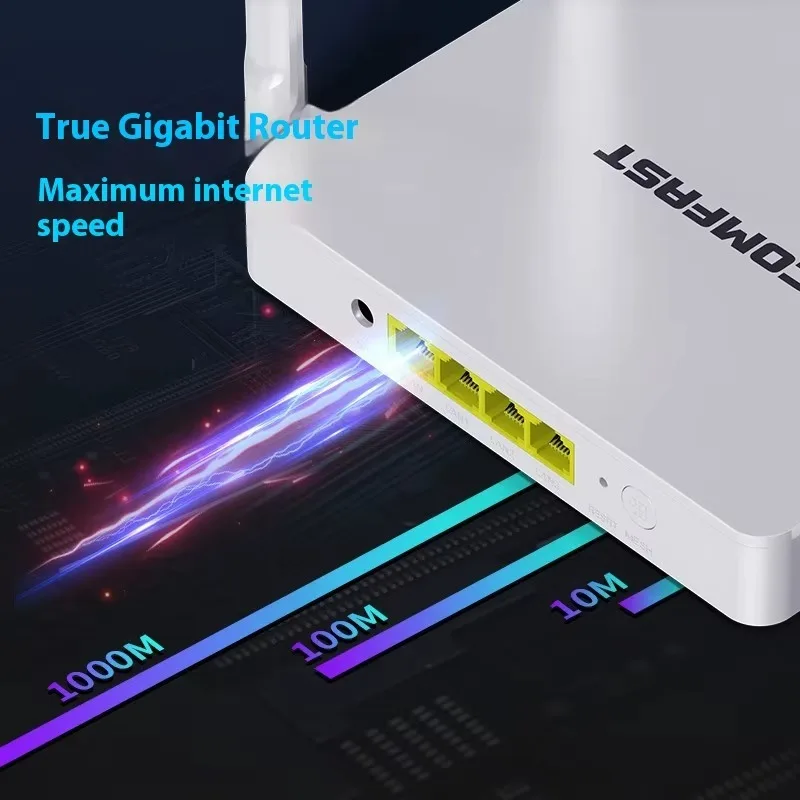 Gigabit 5G Dual Frequency WIFI6 Router 3000M Wireless Mesh Networking Home VoIP 300mbps Max LAN Data New