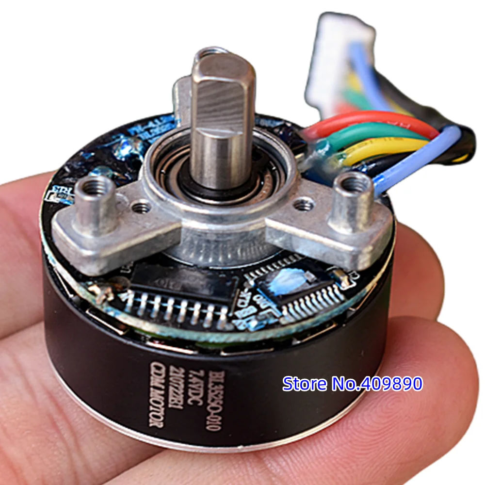 بندقية صغيرة عالية الجودة مع محرك بدون فرش ، عزم دوران كبير ، بورون حديد النيوديميوم ، مغناطيس عالي القوة ، BL3525O ، DC7.4 V