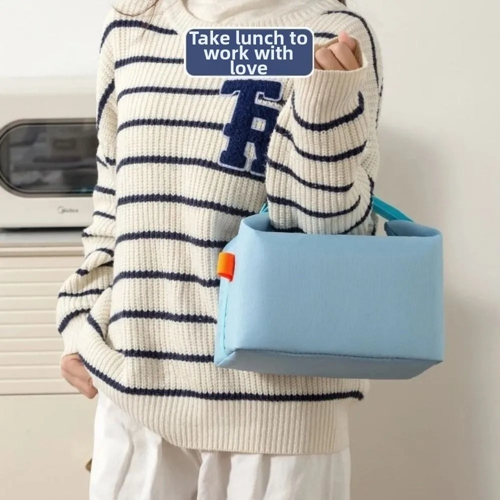 Thickened Insulated Lunch Bag Large Capacity Thermal Storage Food Storage Bag Oxford Cloth Waterproof