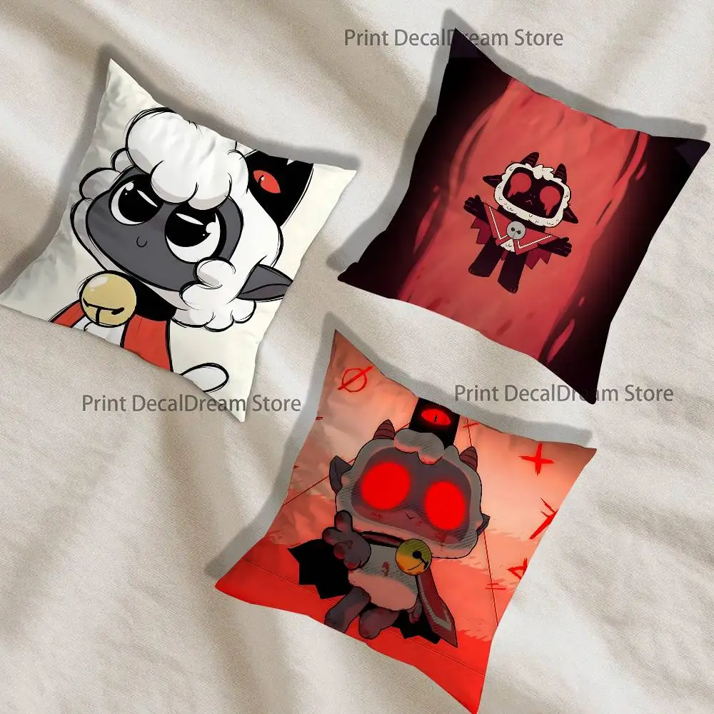 

Hot Adorably Dark Video Game Sheep Pillow Case Ultra Soft Skin Friendly Fabric Cloud Like Comfort & Concealed Zipper