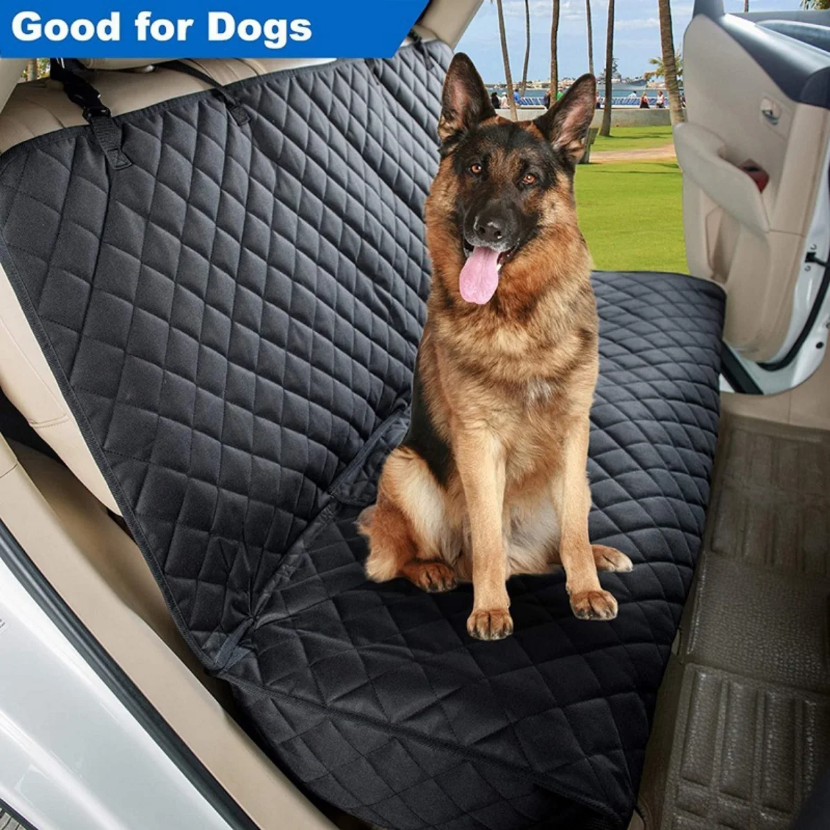 Auto Hund Sitz Abdeckung Für Rücksitz Wasserdicht Auto Hinten Pet Sitz Schutz Matte Rutschfeste Universal Sicherheit Träger Für Ausflug Hunde – Detail 9