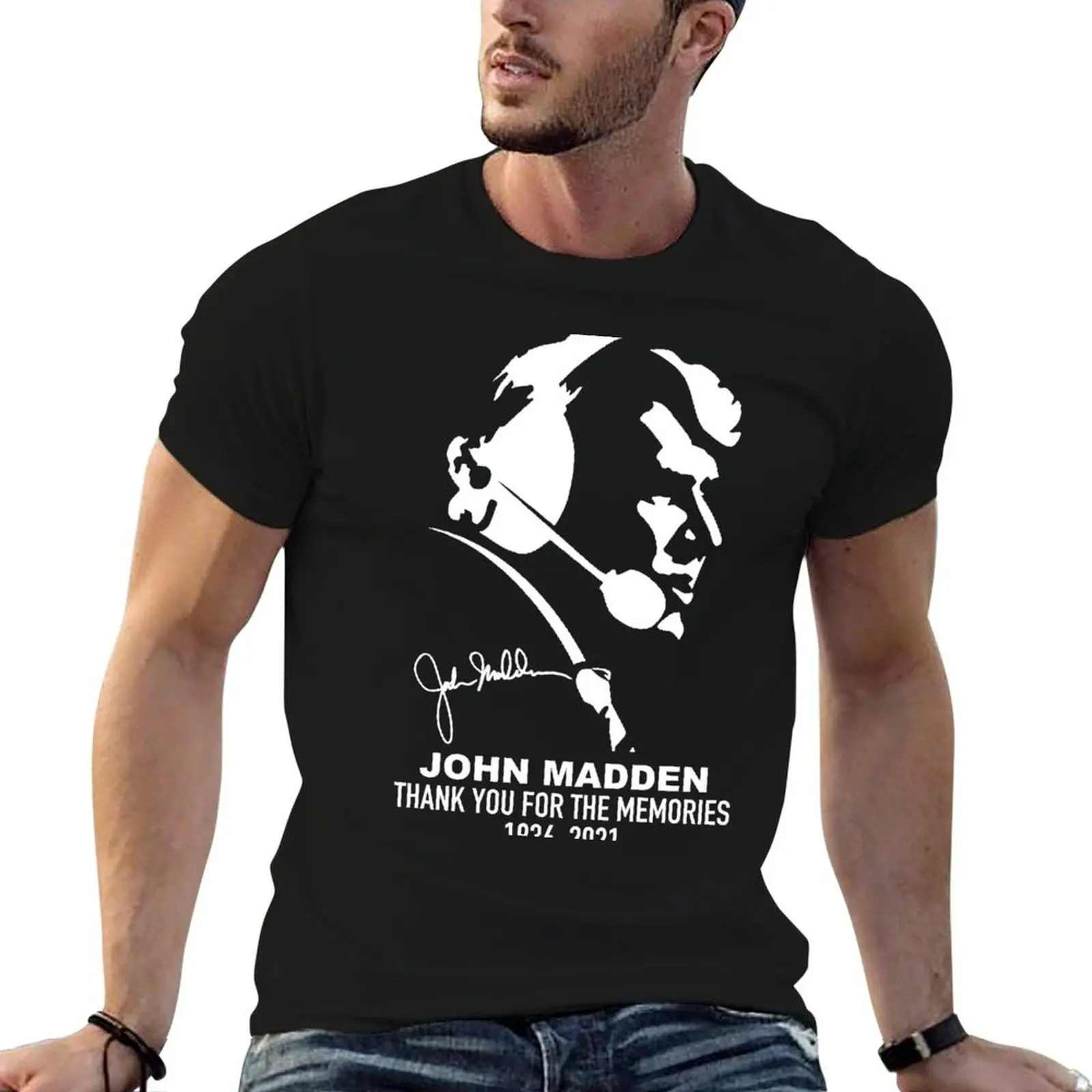 

RIP John Madden, John Madden Thank You Legend, 1936-2021, Rest in Peace John 2020 Tee shirt, Madden Signature, Lege T-Shirt
