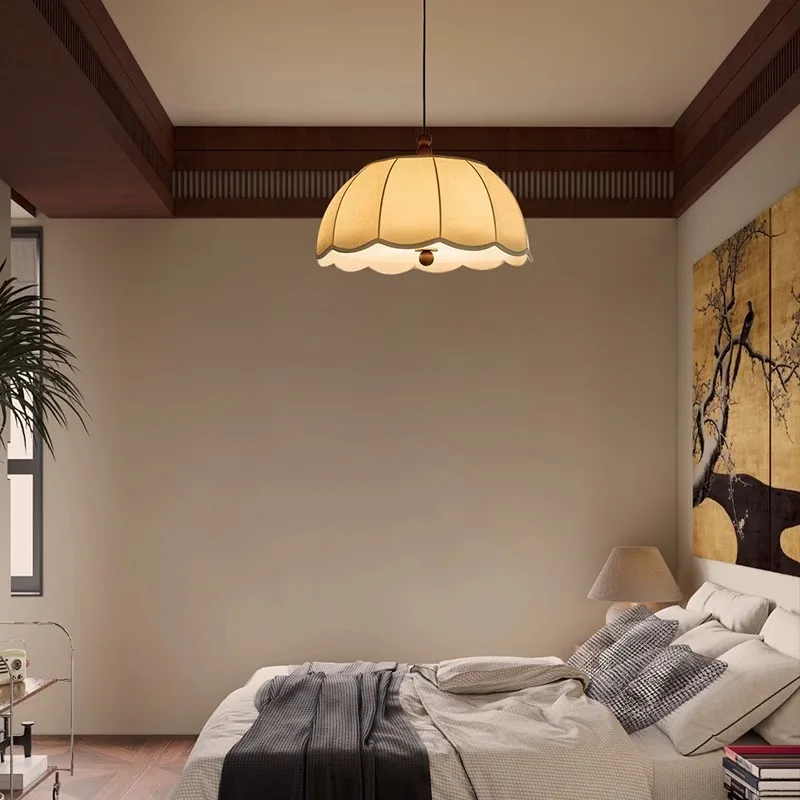 ثريا غرفة النوم على طراز نانيانغ يابانية كلاسيكية لغرفة الشاي الفرنسية وغرفة الإقامة المنزلية #3