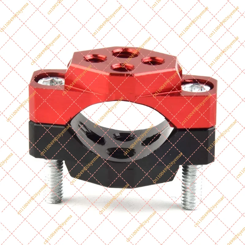 17-32mm Alloy Motorcycle Handlebar Mount, Auxiliary Light Phone GPS Bracket