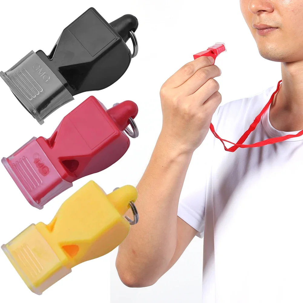 

Outdoor Survival School Company Game Tools Football Basketball Running Sports Training Referee Coach Plastic Whistle