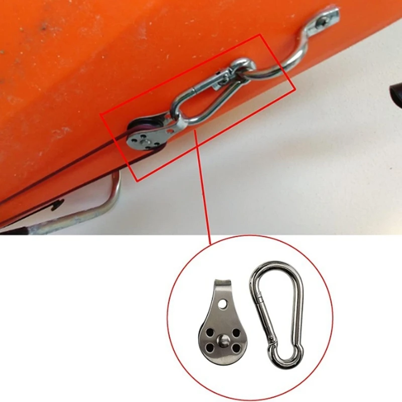 A88M якорная тележка комплект надувной прочный каяк каноэ якорь автомобильный комплект система с аксессуарами