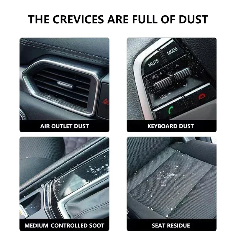 Car Air Conditioner Outlet Dashboard Cleaning Brush Auto Interior Dust Brush for BMW 1 3 5 7 Series M Performance E46 G30 E92 x1