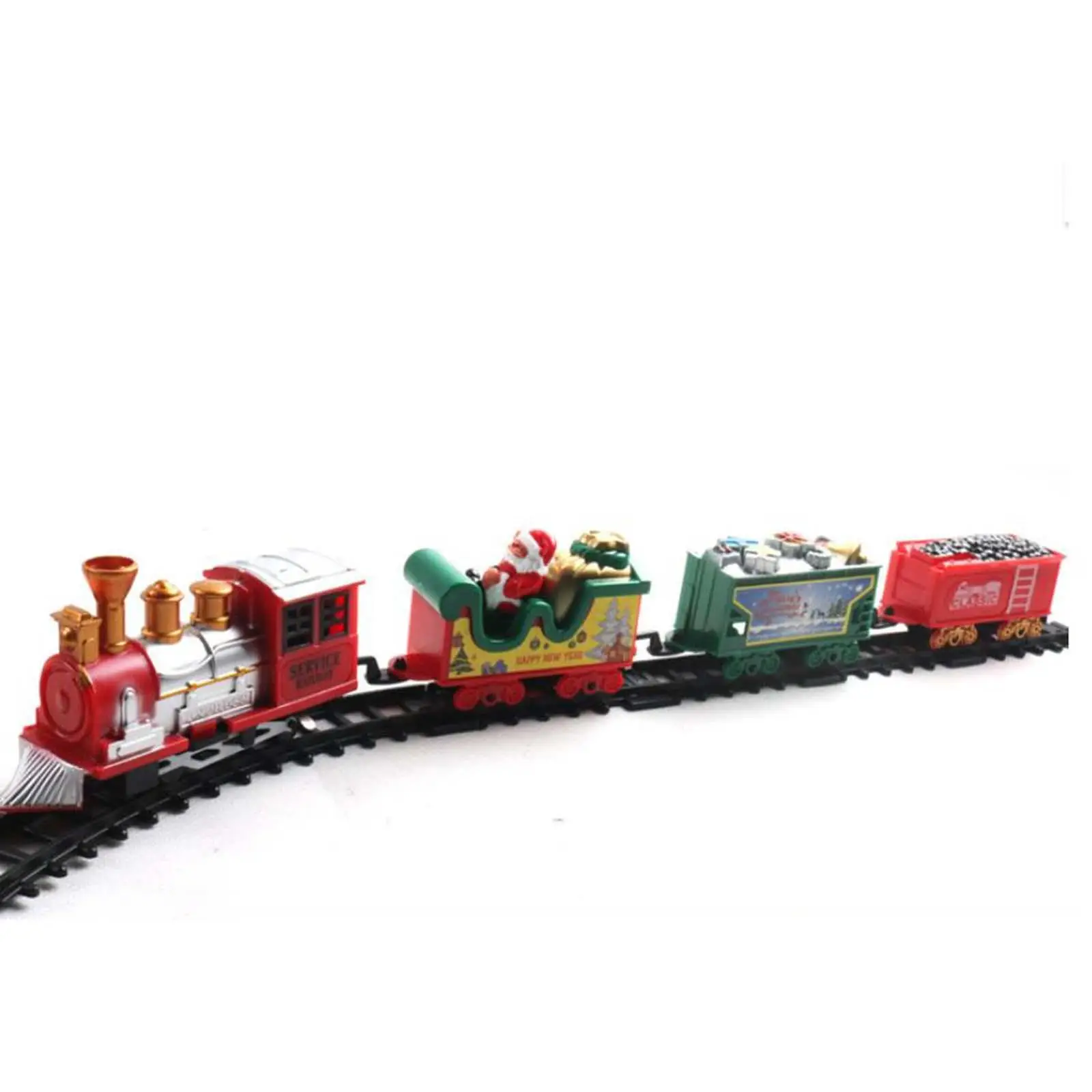 Christmas Electric Train Toy, Classical Train Toys, Rail Car Small Trains Track