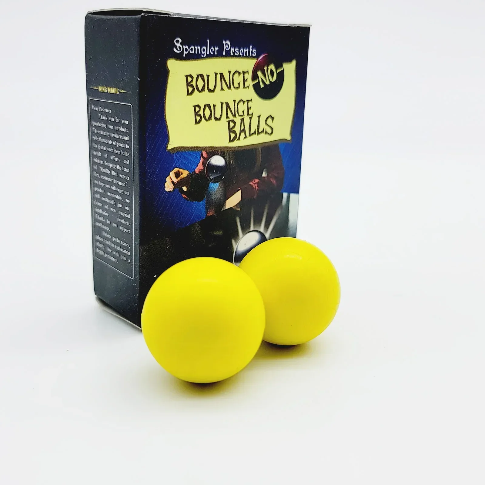 Bounce No Bounce Ball Zaubertricks Gedankenkontrolle Testball Magier Magia Close Up Street Illusions Gimmicks Mentalismus Requisiten