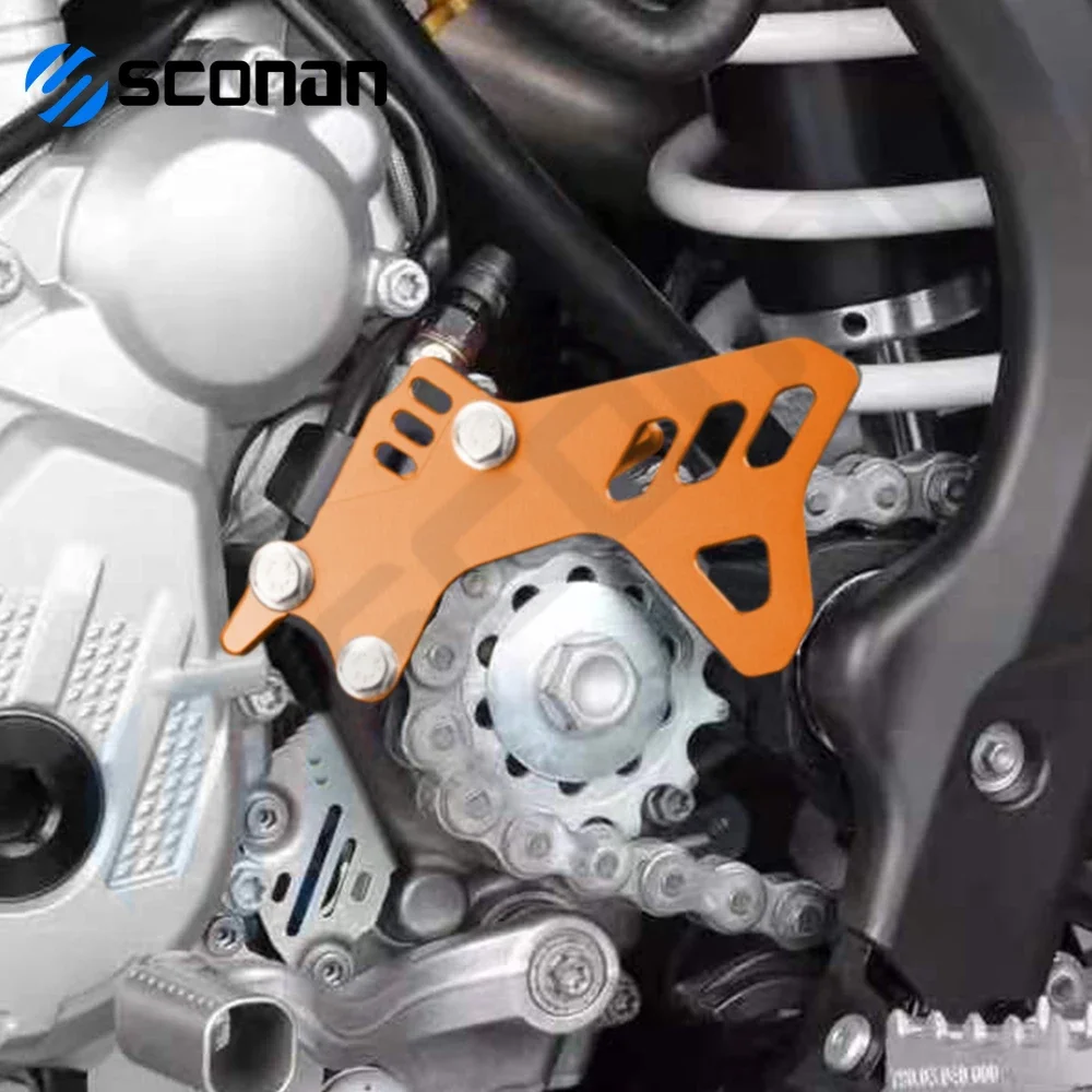 

For 250EXC F 350EXC-F EXCF 250 350 EXC F 2017-2021 Motorcycle Chain Guaud Cover Sensor Cover Front Sprocket Guard Protector