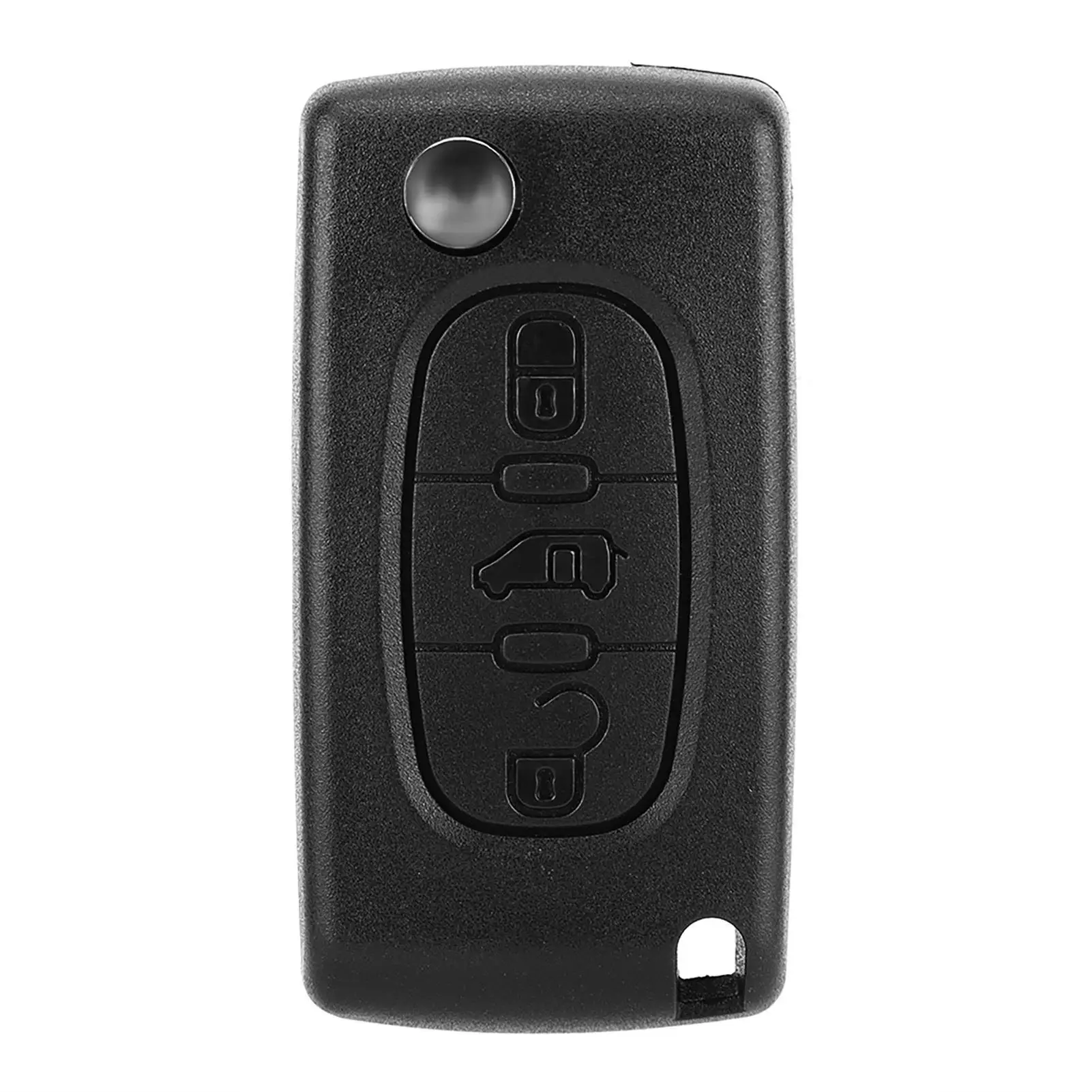 

Key Fob Convenient To Carry 3 Button Remote Control Car for dispatch a Key with Broken Buttons Berlingo Worn Key Blade