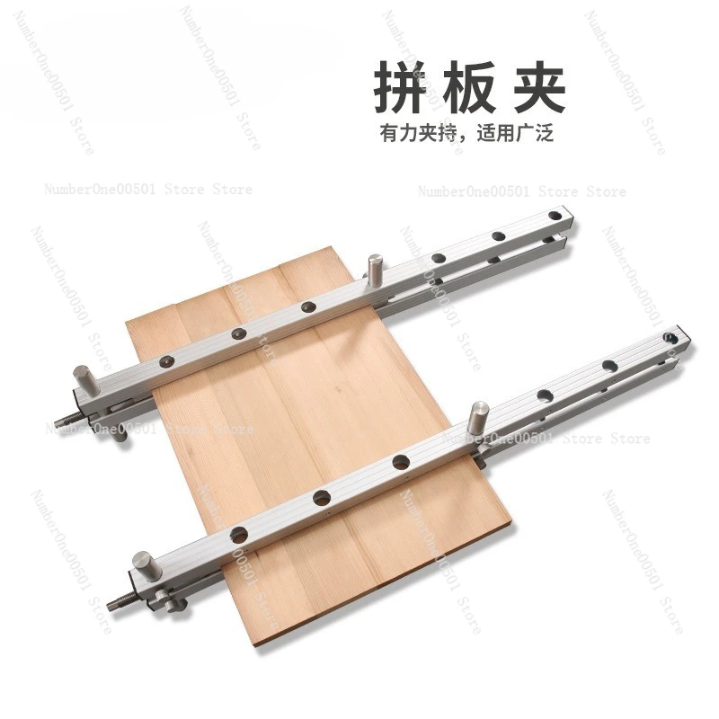 

Heavy Duty Woodworking Clamp for Solid Tabletop - Quick Release Panel Clamping Tool by WuXin Tools for Fast Joinery & Assembly
