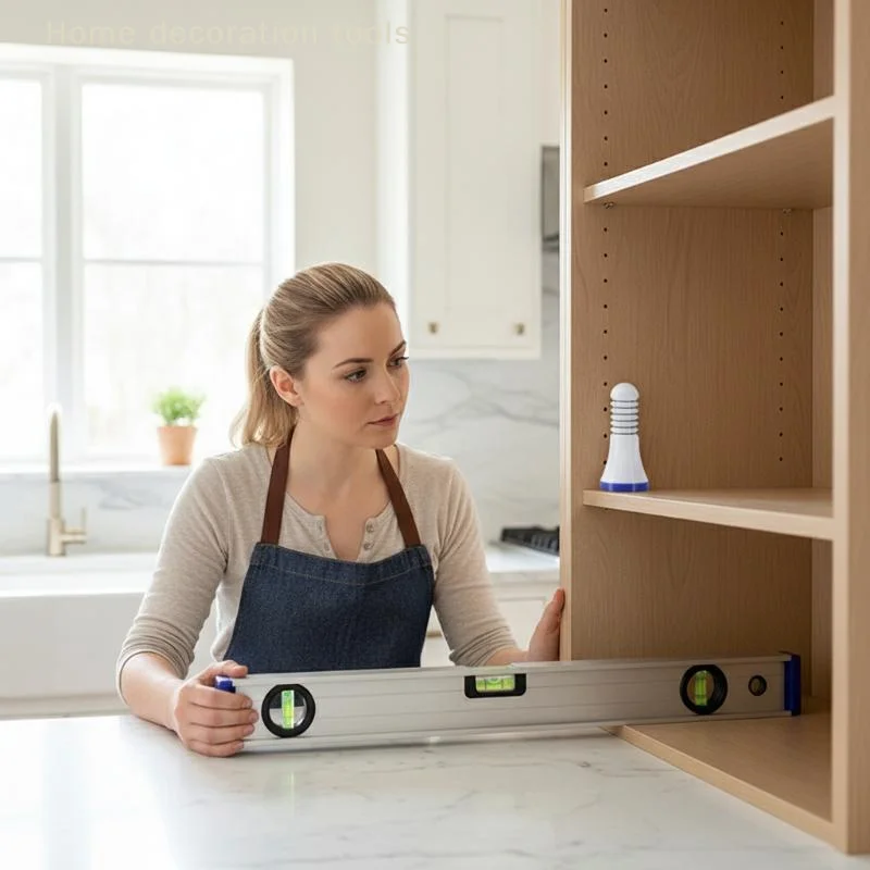 

portableCabinet Leveling System with Positioning Tool for Stable Furniture Setup Efficient Height Adjustment for Home Useitem