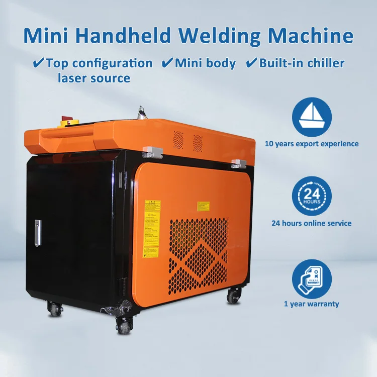 Qilin Double Wobble Head Welding 1500W 2000W 3000W Metal Mini Portable Handheld  Welding Machine Automatic