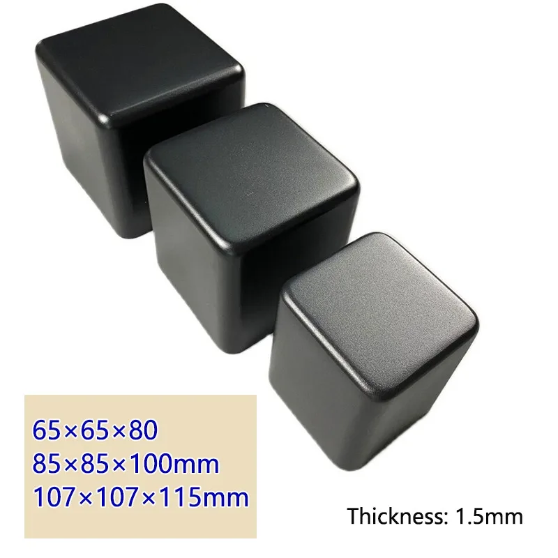 Protective cover for Amplifier Transformer Cover Protect Iron Case Enclosure Hifi Audio Vintage Tube Shell 85x85x100 107x107x115