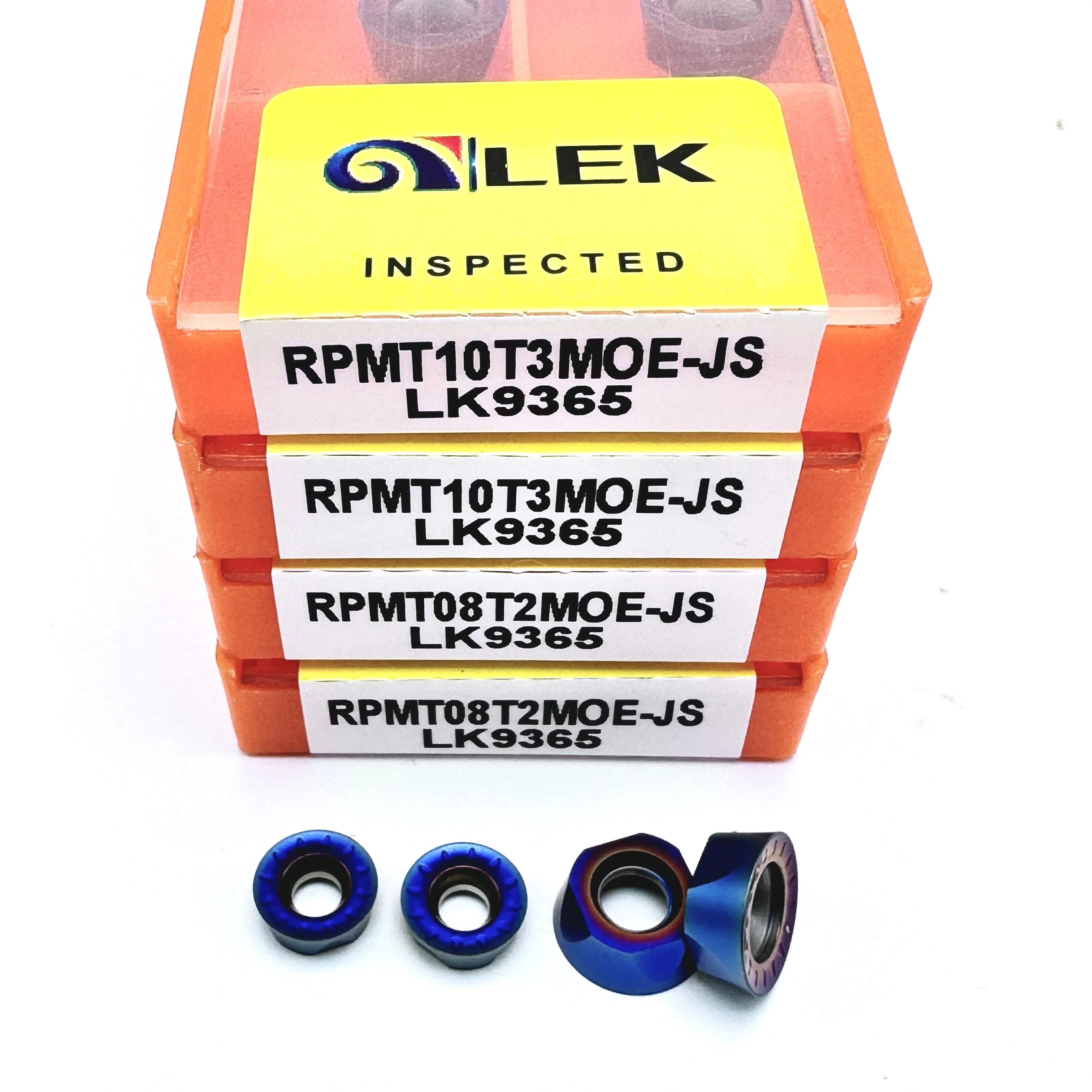 RPMT08T2 RPMT10T3 RPMT1204MOE LK9365 Nano Coating Milling Carbide Inserts Indexable CNC Lathe Tools Steel Processing Milling view 4