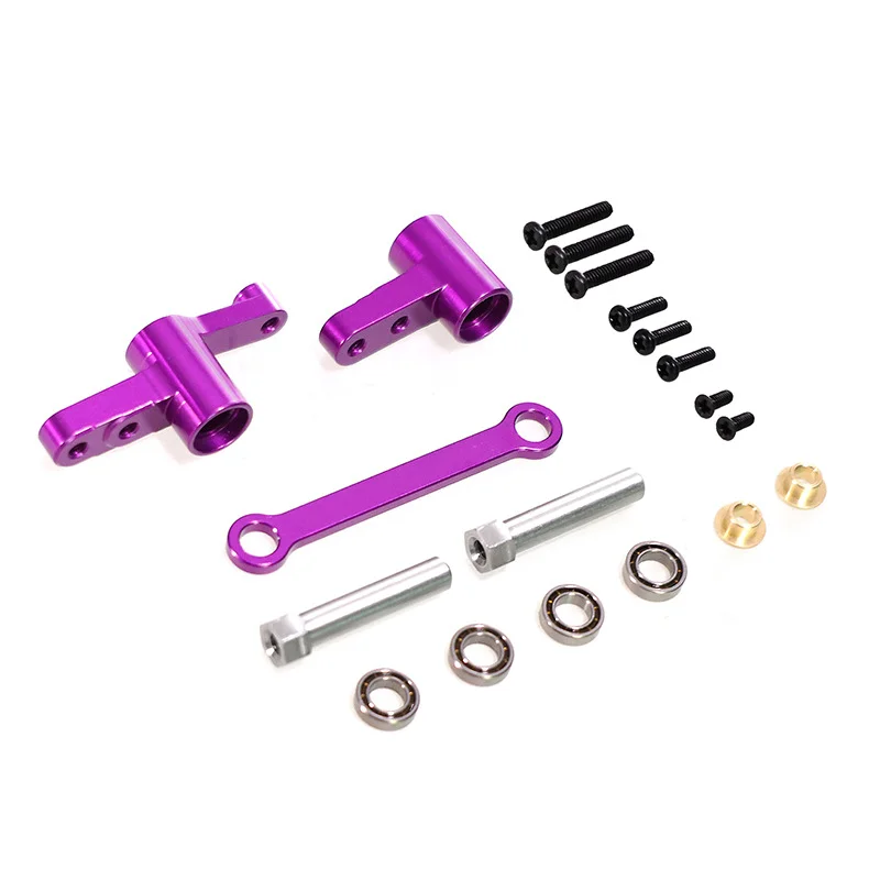 MJX 14210 14209 14211RC pièces de mise à niveau de voiture télécommandée ensemble de direction avec roulement colonne de direction arbre de direction