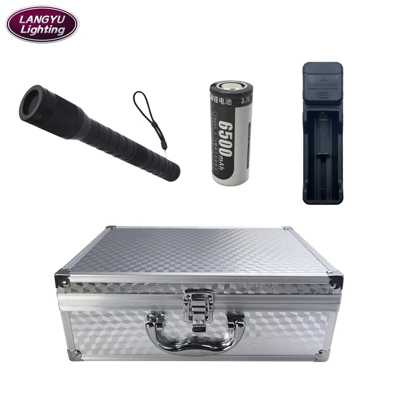 High Bright Laser Flashlight Ultra Long Distance Irradiation High Power Outdoor Portable Laser Flashlight Rechargeable