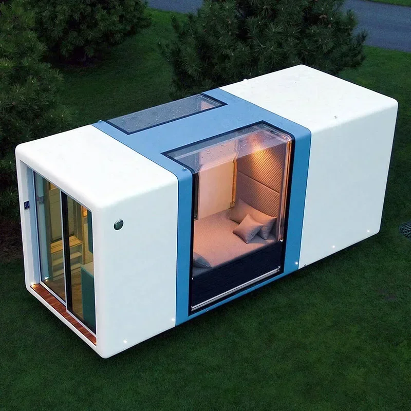 Custom Detachable design prefabricated apple cabin container