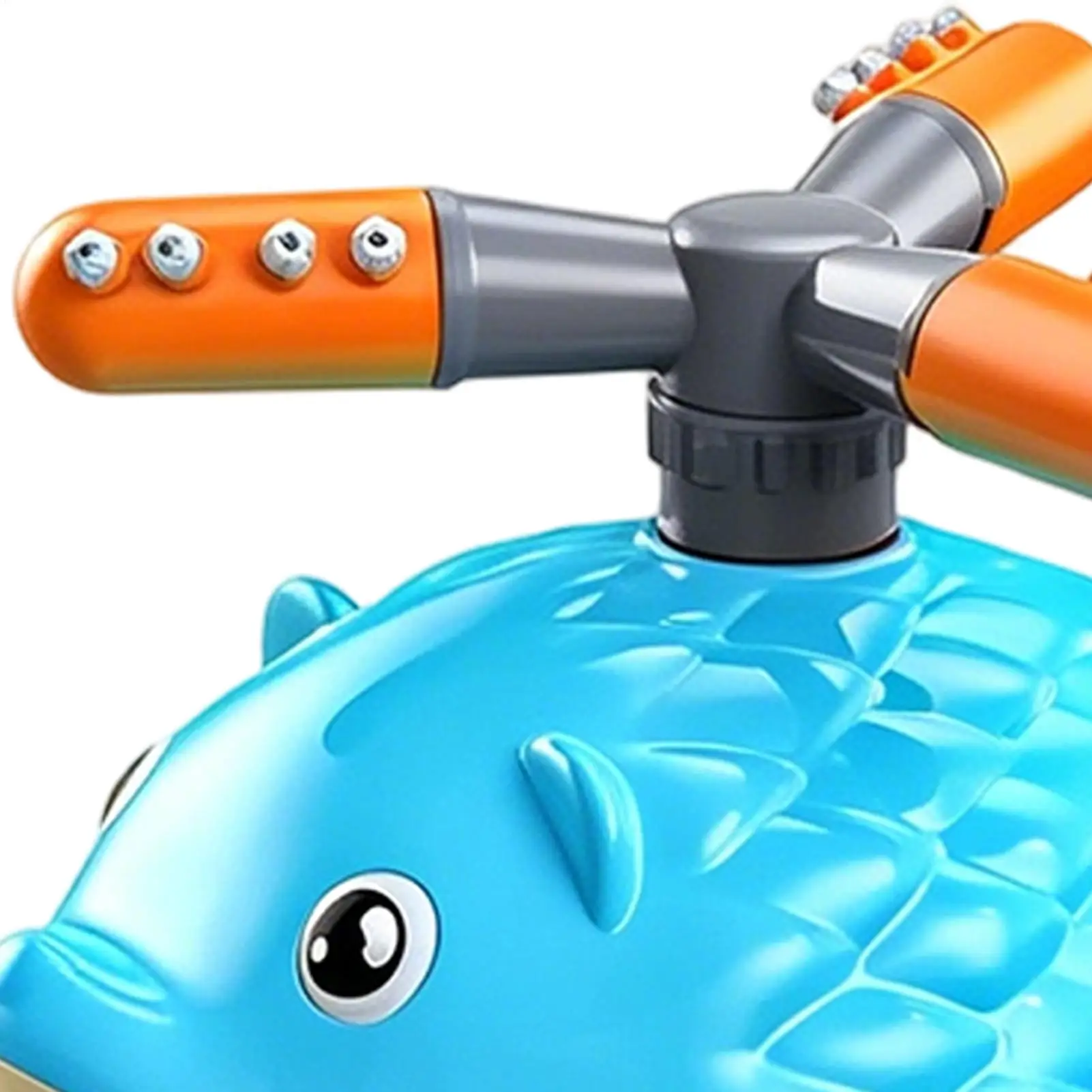 

Water Sprinkler For Kids 360 Rotating Funny Interactive Rocket Launch Kids Water Sprinklers For Outside For Garden Lawn Park