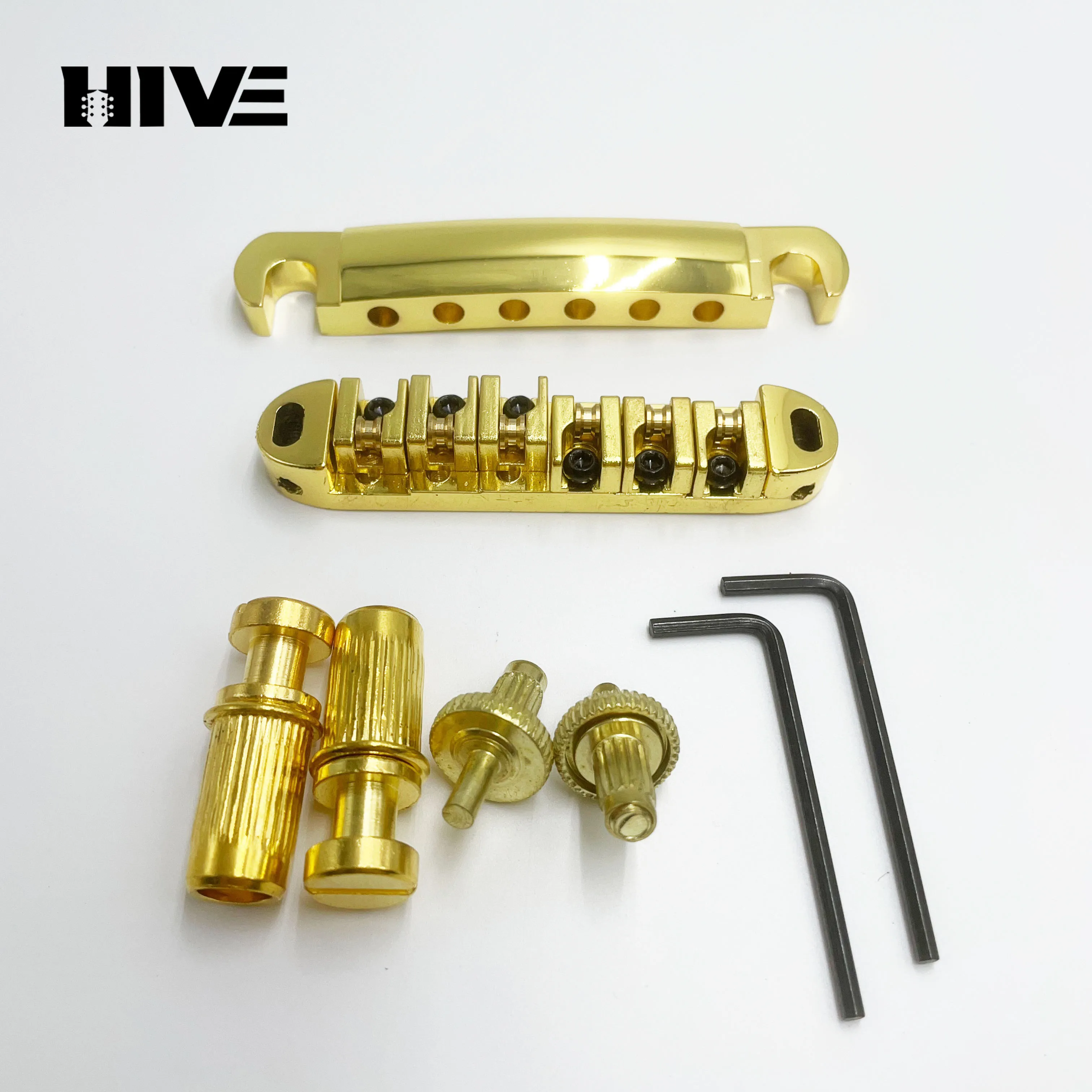 Factory Direct Sale Guitar Bridge Electric Guitar Staggered Ball Bridge Replacement Parts LP Electric Guitar Bridge