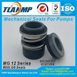 MG12/14-Z , MG12/14-G6 , MG12/14-G60 Mechanical Seals for Wi-lo MVI 2/4/8 , MHI 2/4/8/16, MHIL Pumps , MG12-14