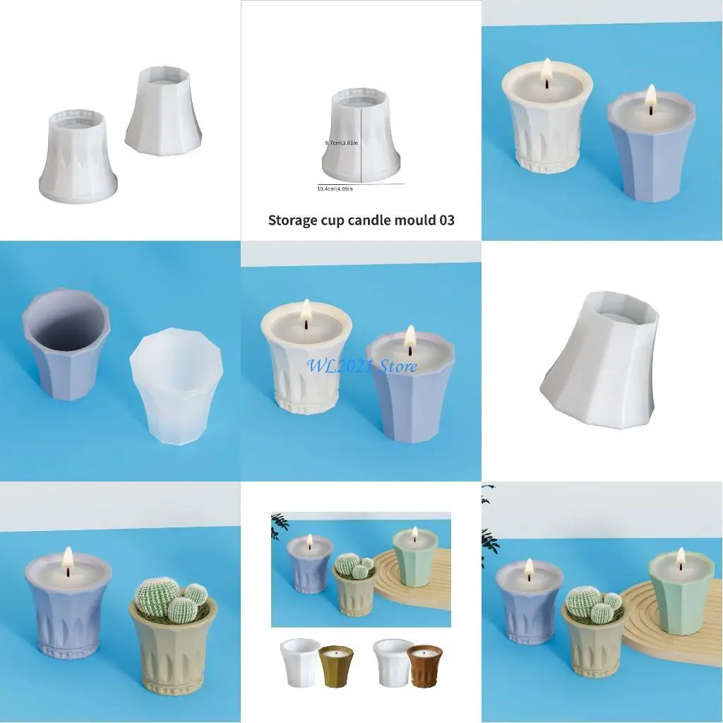 

G5GC Round Resin Jewelry Box Moulds Suitable for Crafts and Gift Making