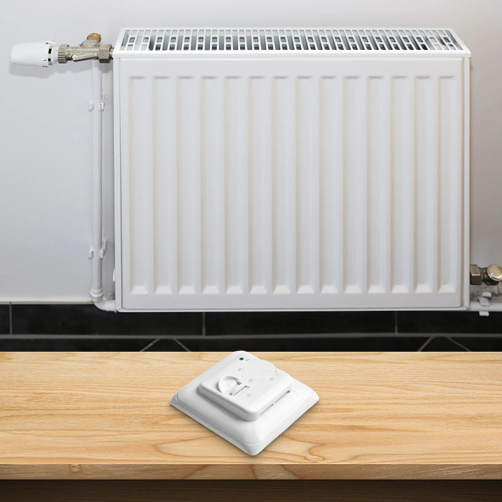 

Термостат для энергоэффективных решений для отопления в помещении при напряжении 220, 240 В переменного тока. Энергопотребление всего 2 Вт.