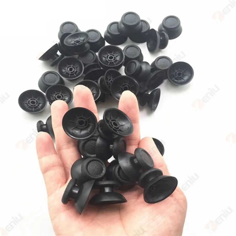 200 teile/los für Ps4 Controller Analog Joystick Abdeckung 3d Rocker Taste Kappe Schwarz – Detail 4