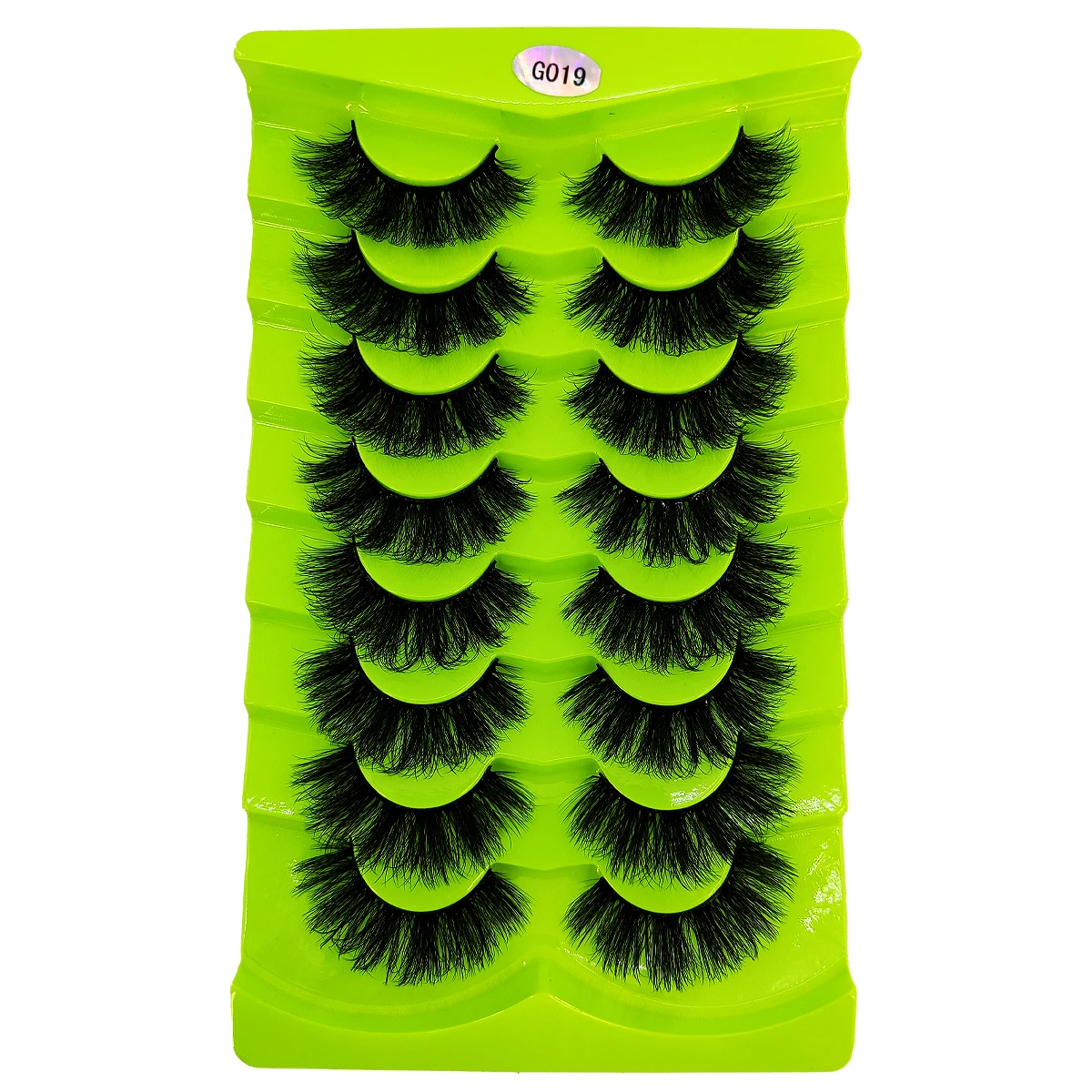 Neue 5/7/8/9 Paar 3D Faux Nerz Wimpern Flauschige Weiche Volle Dicke Wispy Natürliche lange Falsche Wimpern Lockige Wimpern Großhandel Wimpern