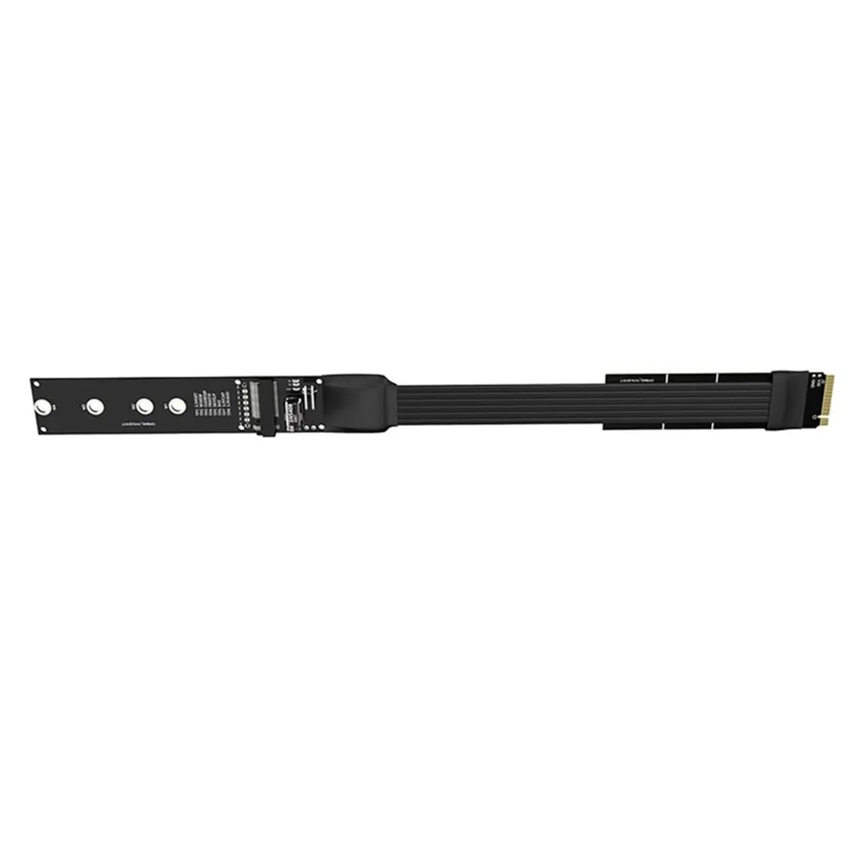 618 Mega Sale M.2 NVMe SSD Extension Cable PCIe 4.0 X4 M-Key Riser Card Extender for M.2 2230 2242 2260 2280 Solid State Drive