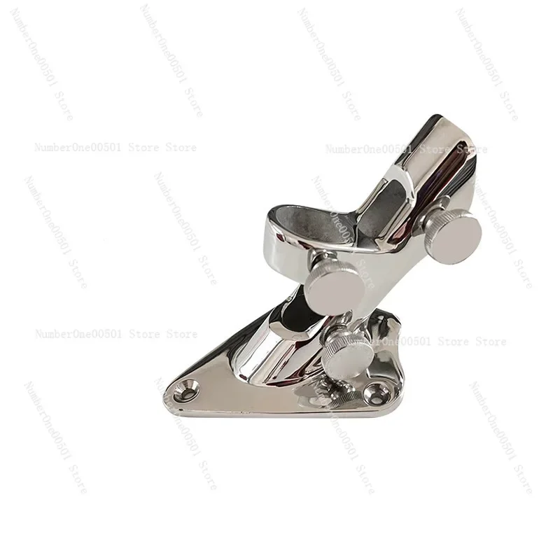 

316 Stainless Steel Marine Bracket Boat Yacht Flagpole Mount Hardware Corrosion Resistant Mounting Bracket -095