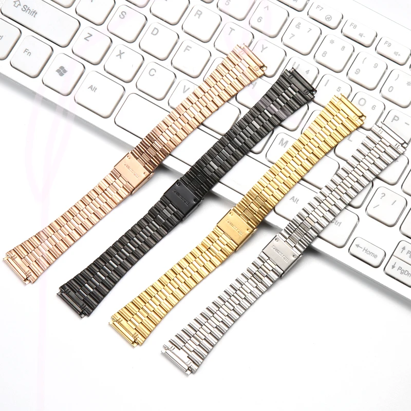 Stainless Steel Strap Suitable For Casio AE-1000W AE-1200 AE-1300 AEQ-110W AQ-S810 MRW-200H W-735 SGW-300H Watch Band Accessorie