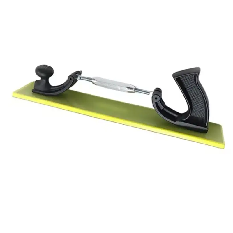 A64Z サンディングディスクホルダー 70 X 420mm バフ研磨 長方形 真空乾式ミル サンドペーパー ハンドグラインディングプレート