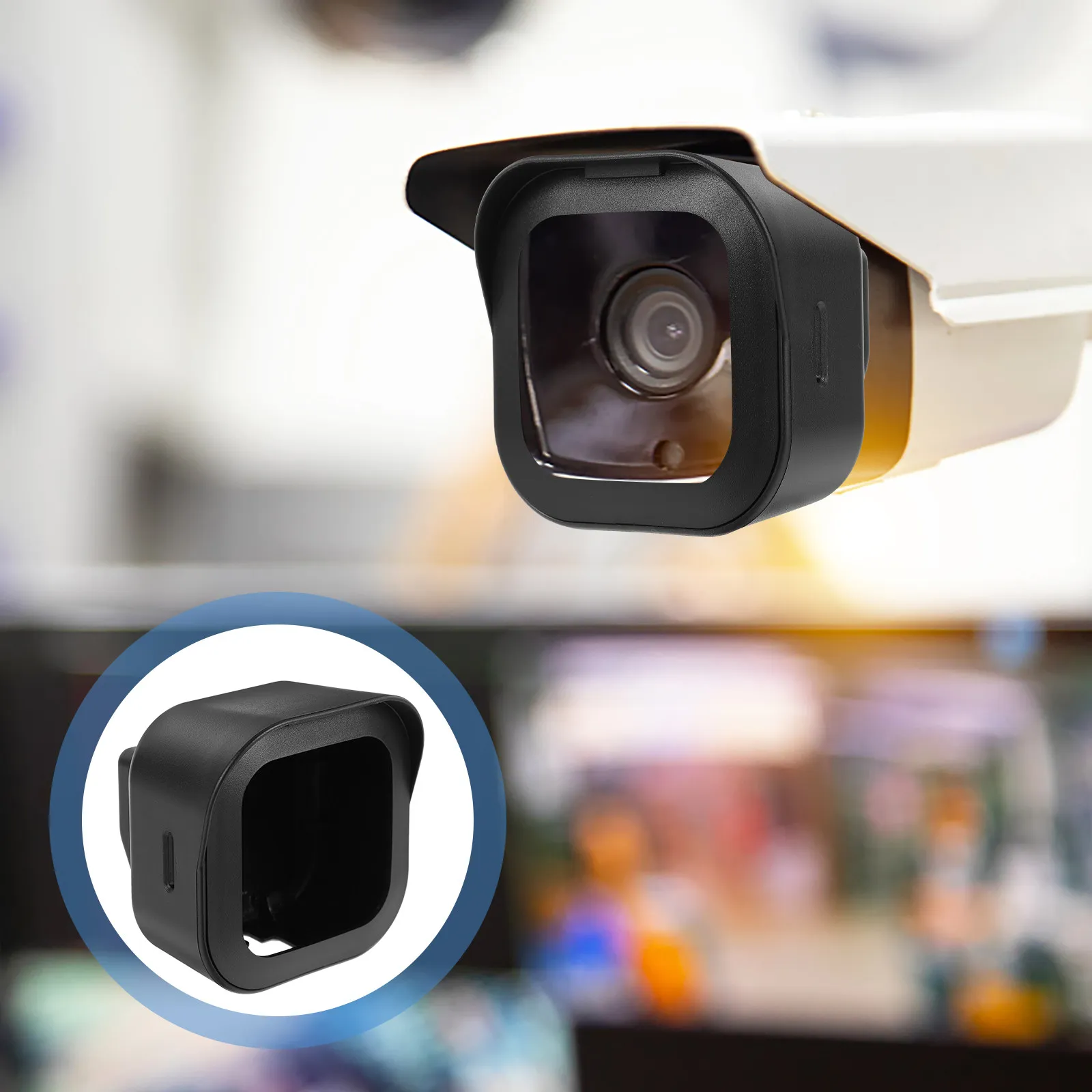 Outdoor Camera Protective Cover Plastic Housing Skin Case Sleek Design Security Camera Shield Indoor Outdoor Monitor Protector