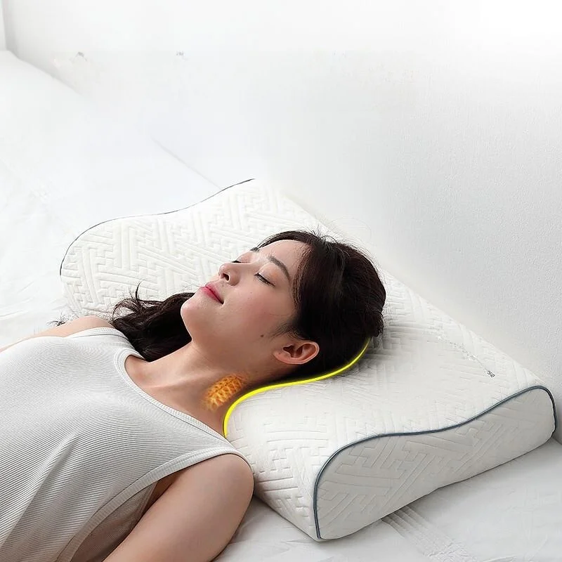 

Space Memory Foam Pillow Core Zero Pressure Slow Rebound Neck Support Sleep Aid Home Use Dormitory Hotel Cervical Spine Prote...