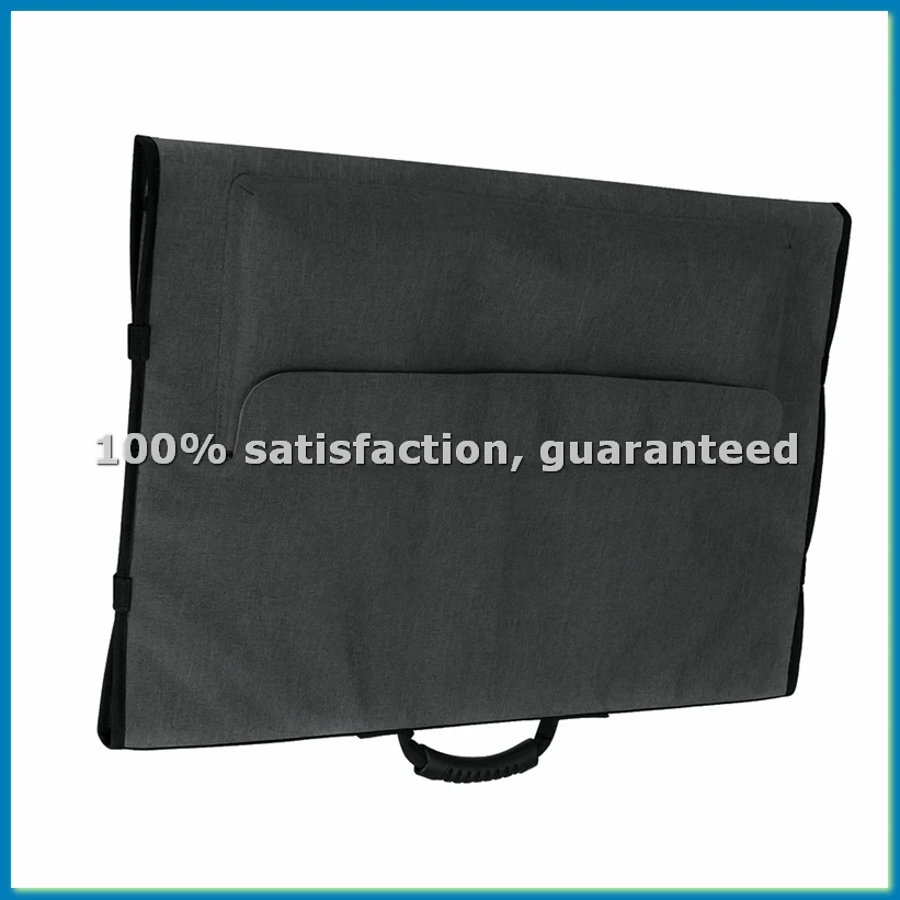 Travel Carrying Case for Monitors Protective Monitor Bag Monitor Carrying Case Black-A51M
