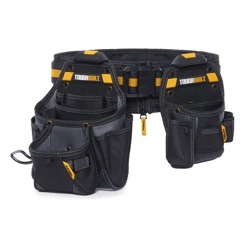 TOUGHBUILT TB-CT-111-CP 3pc Handyman Tool Belt Set Fanny Pack Belt Power Tool Accessories