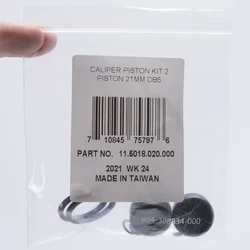 SRAM 11.5018.020.000 DISC BRAKE CALIPER PISTON KIT - (INCLUDES 2-21MM CALIPER PISTONS, SEALS & O-RINGS) - DB5