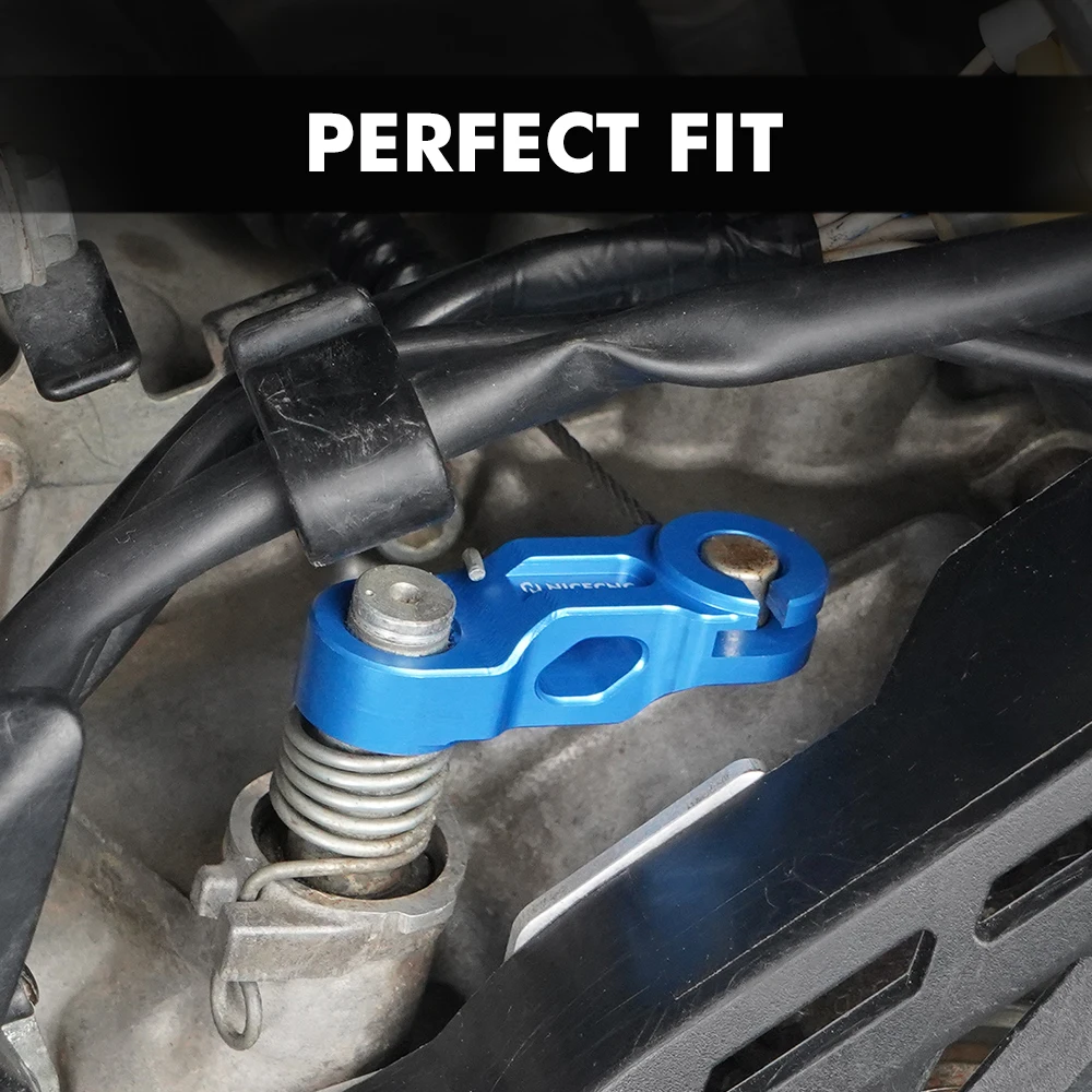 NICECNC ATV Pull Clutch Cable Arm Holder Bracket for YAMAHA YFZ450R YFZ 450R 450 R 2009-2023 2021 2017 2019 Aluminum